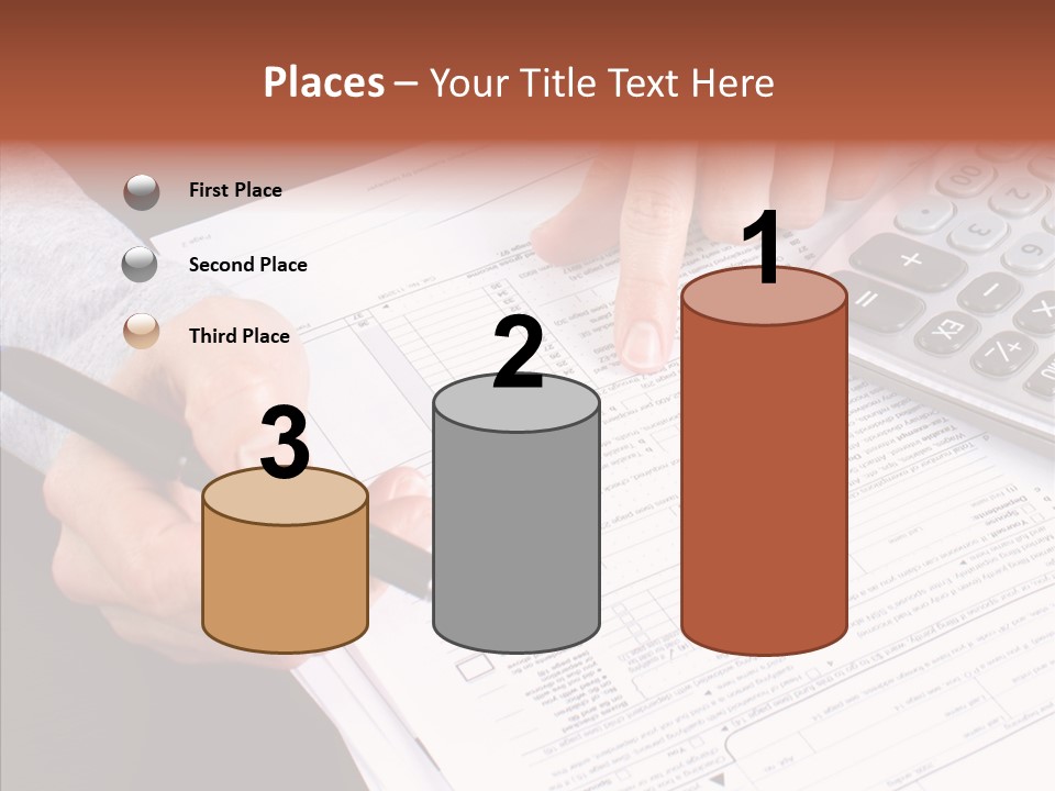 Touching Care Close Up PowerPoint Template