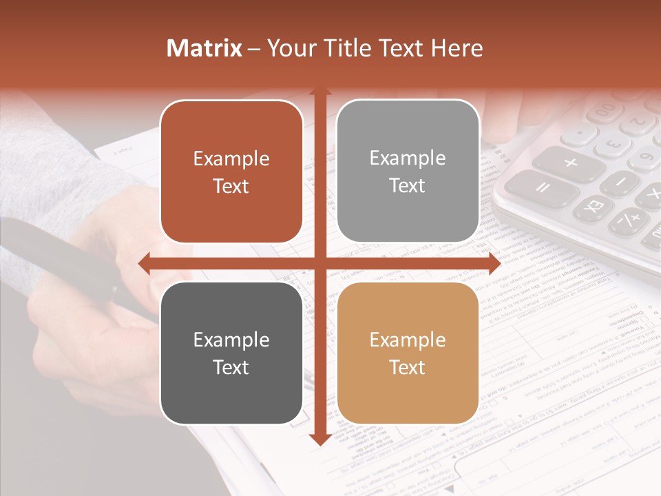 Touching Care Close Up PowerPoint Template