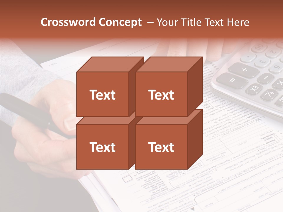 Touching Care Close Up PowerPoint Template