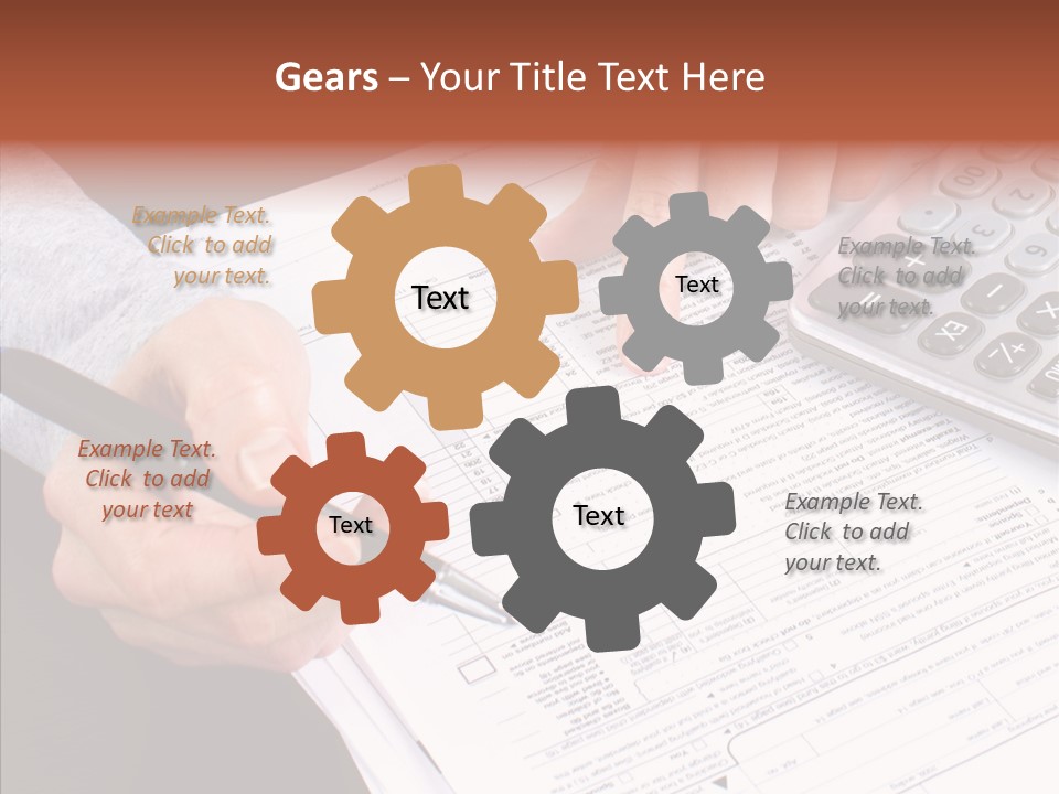 Touching Care Close Up PowerPoint Template