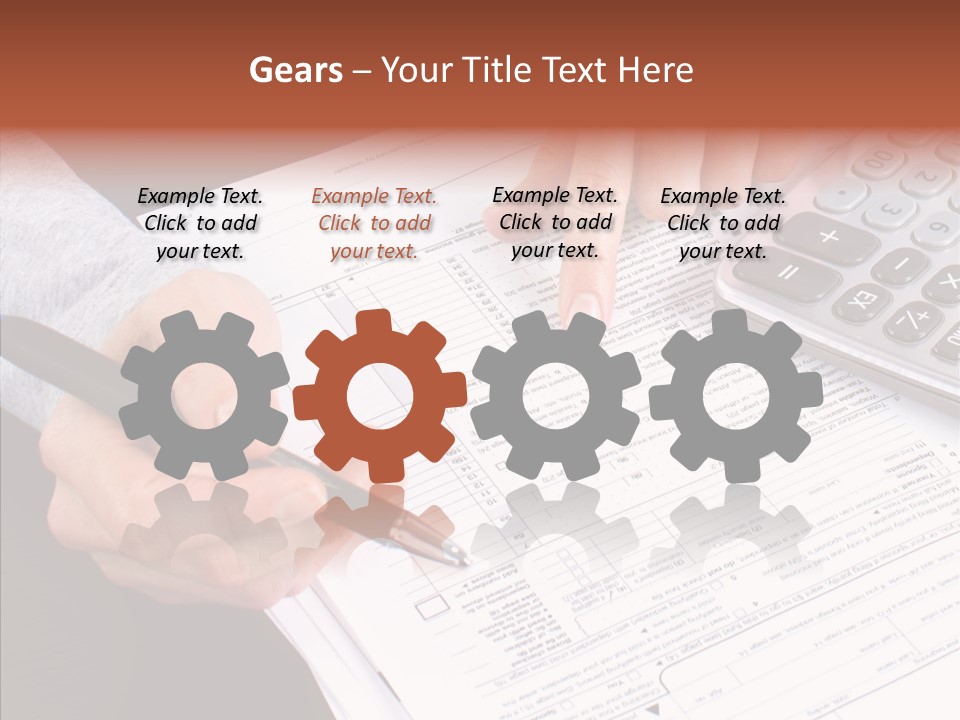 Touching Care Close Up PowerPoint Template