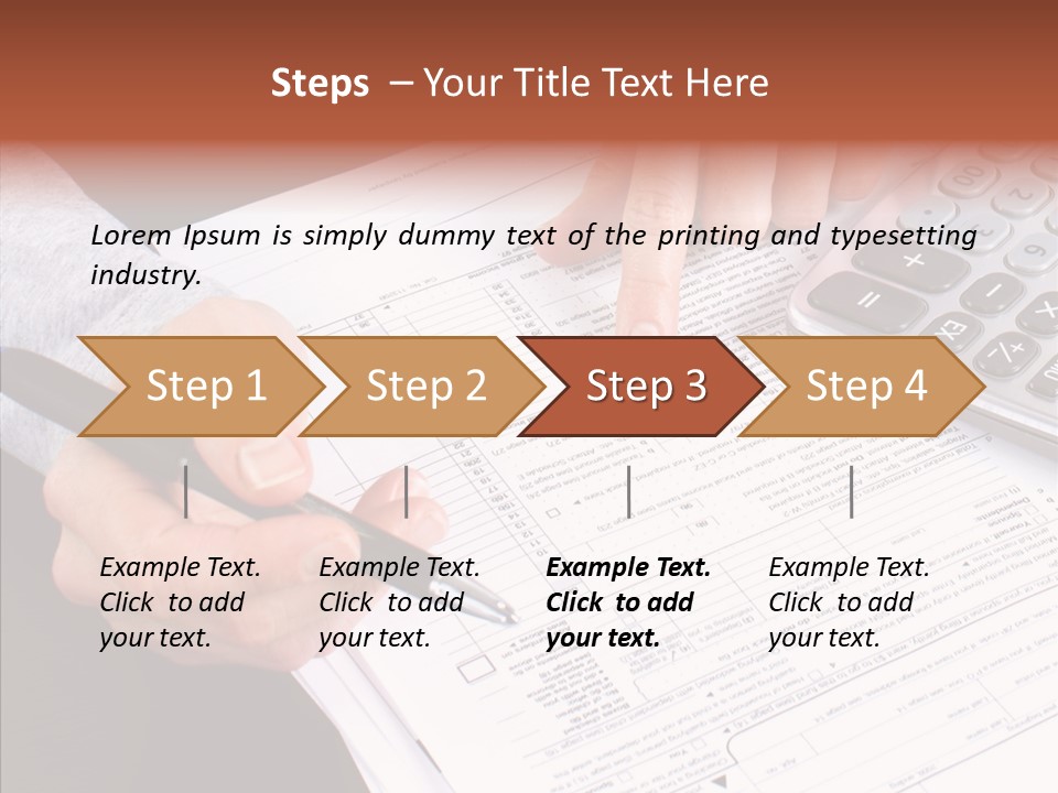 Touching Care Close Up PowerPoint Template
