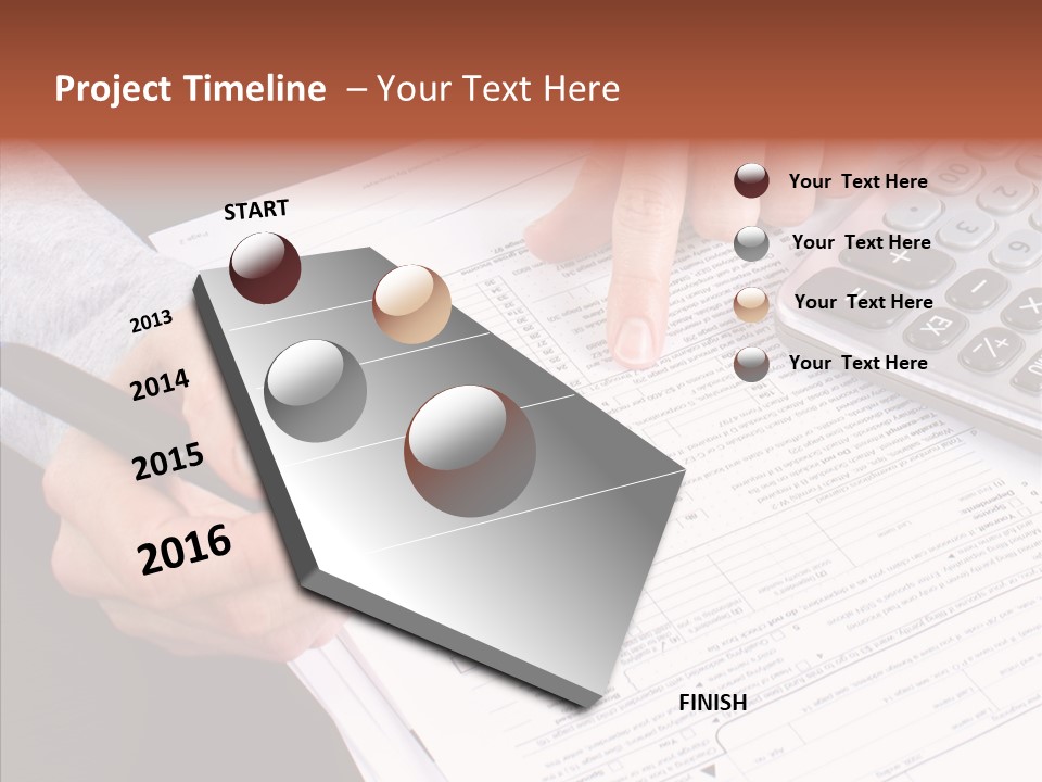 Touching Care Close Up PowerPoint Template
