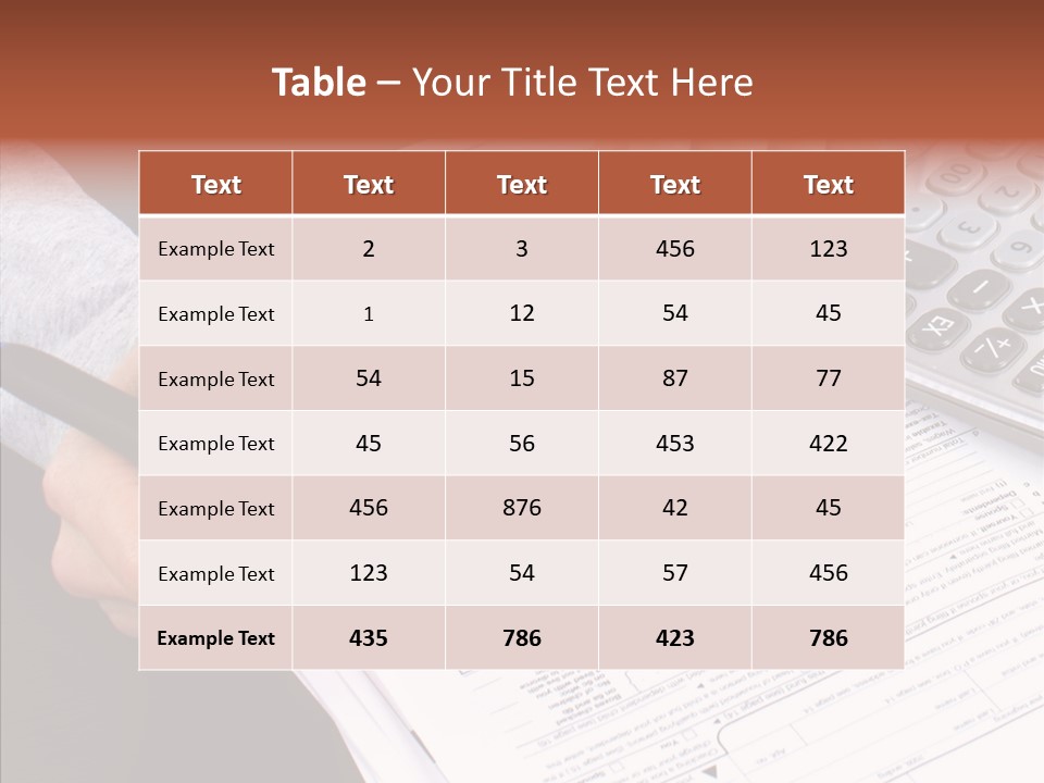 Touching Care Close Up PowerPoint Template