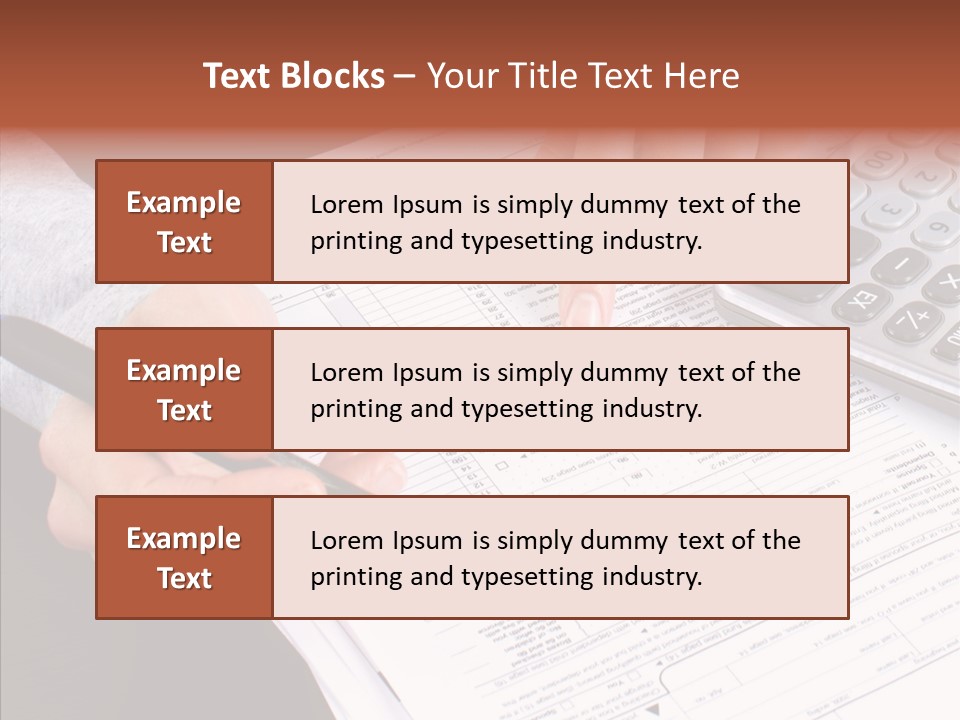 Touching Care Close Up PowerPoint Template