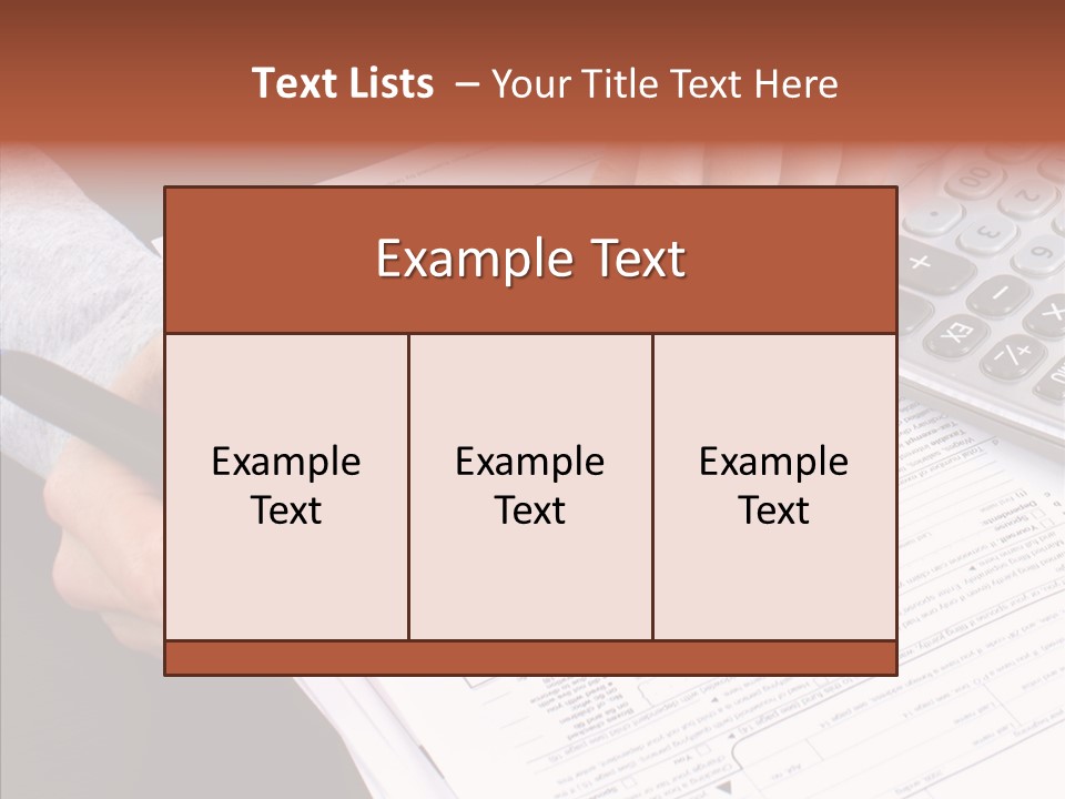 Touching Care Close Up PowerPoint Template