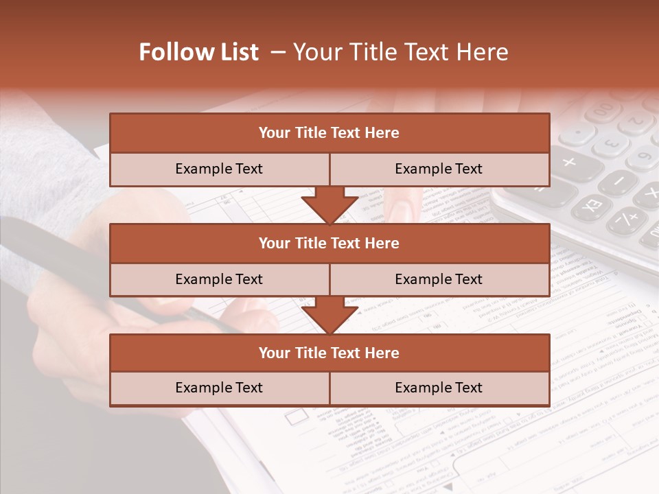 Touching Care Close Up PowerPoint Template