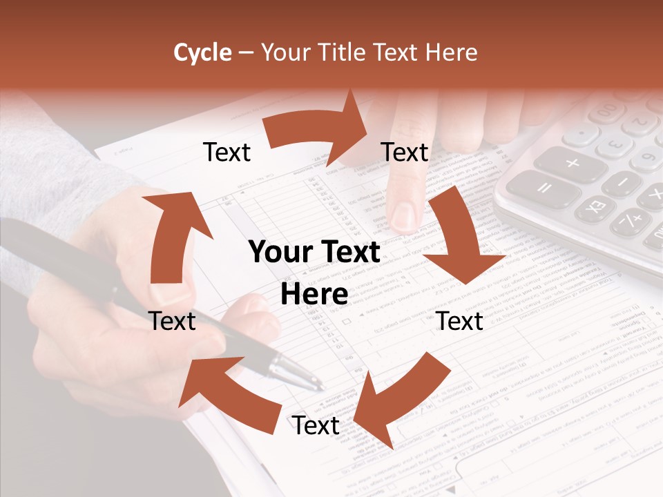 Touching Care Close Up PowerPoint Template