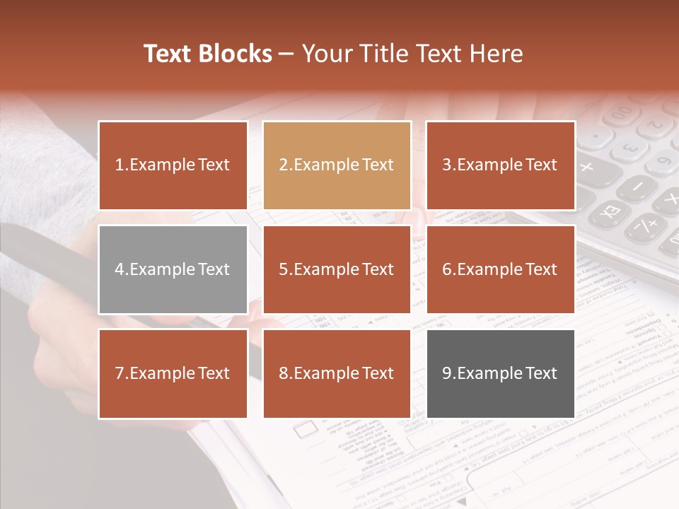 Touching Care Close Up PowerPoint Template