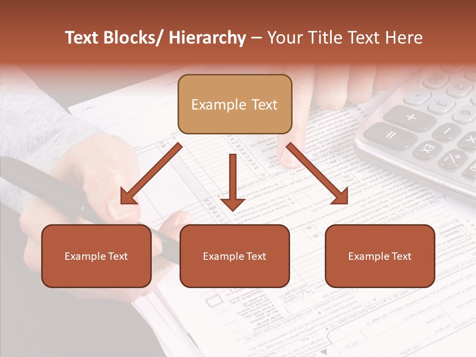 Touching Care Close Up PowerPoint Template