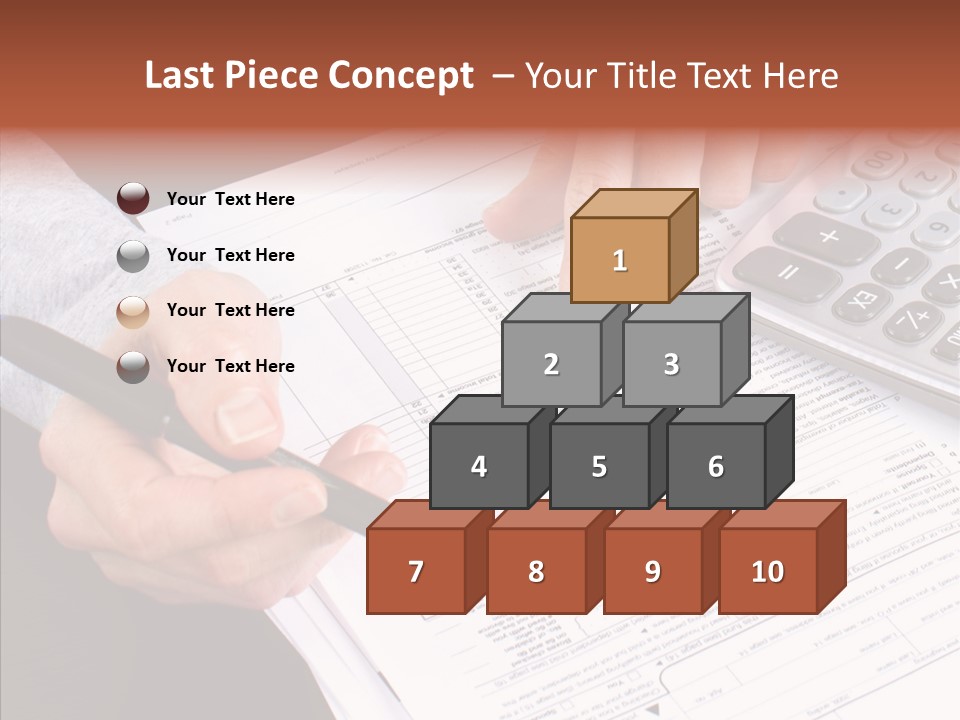 Touching Care Close Up PowerPoint Template