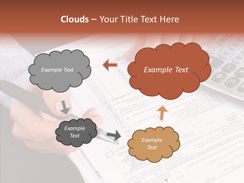 Touching Care Close Up PowerPoint Template