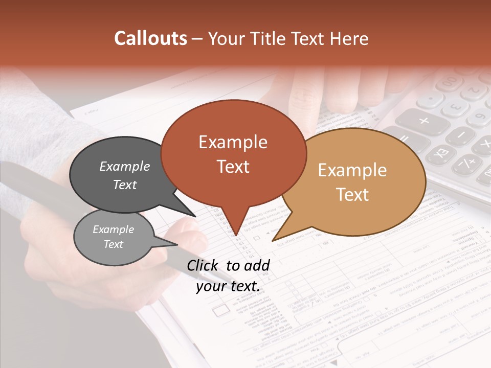 Touching Care Close Up PowerPoint Template