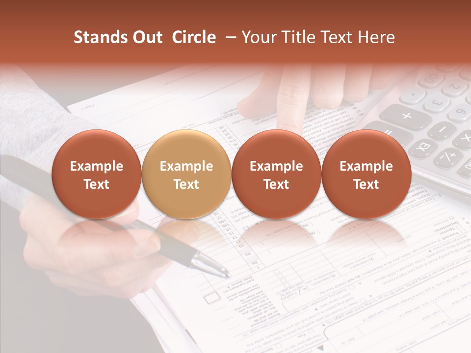 Touching Care Close Up PowerPoint Template