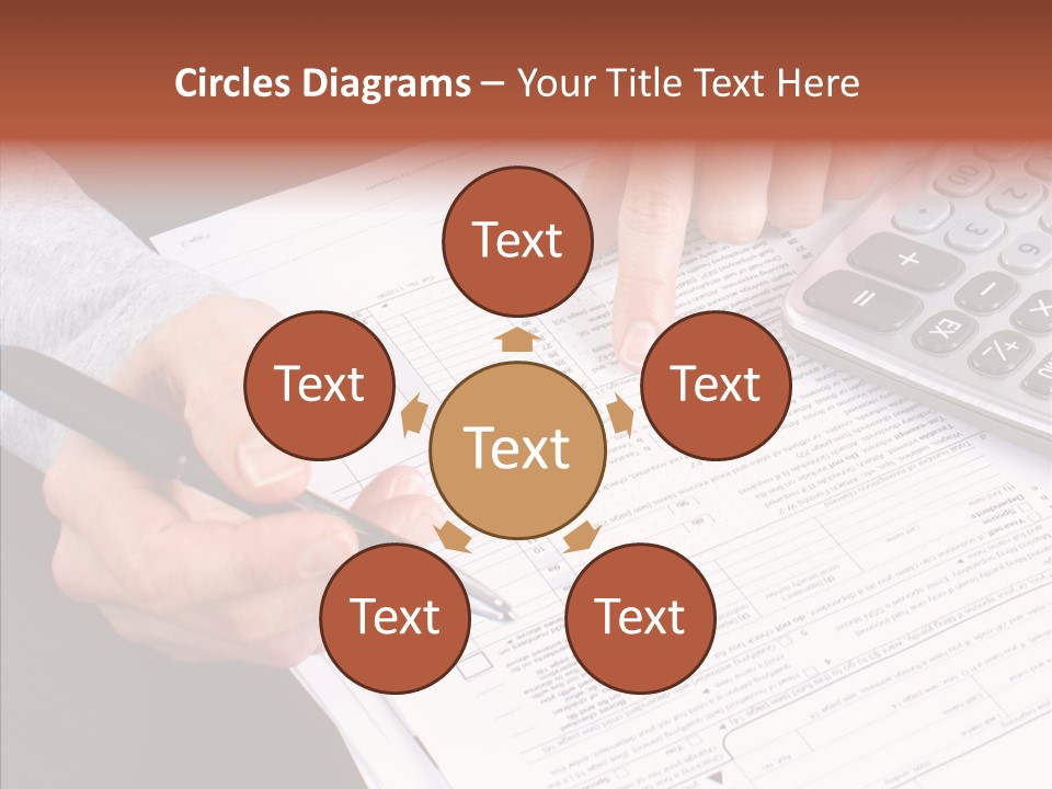 Touching Care Close Up PowerPoint Template