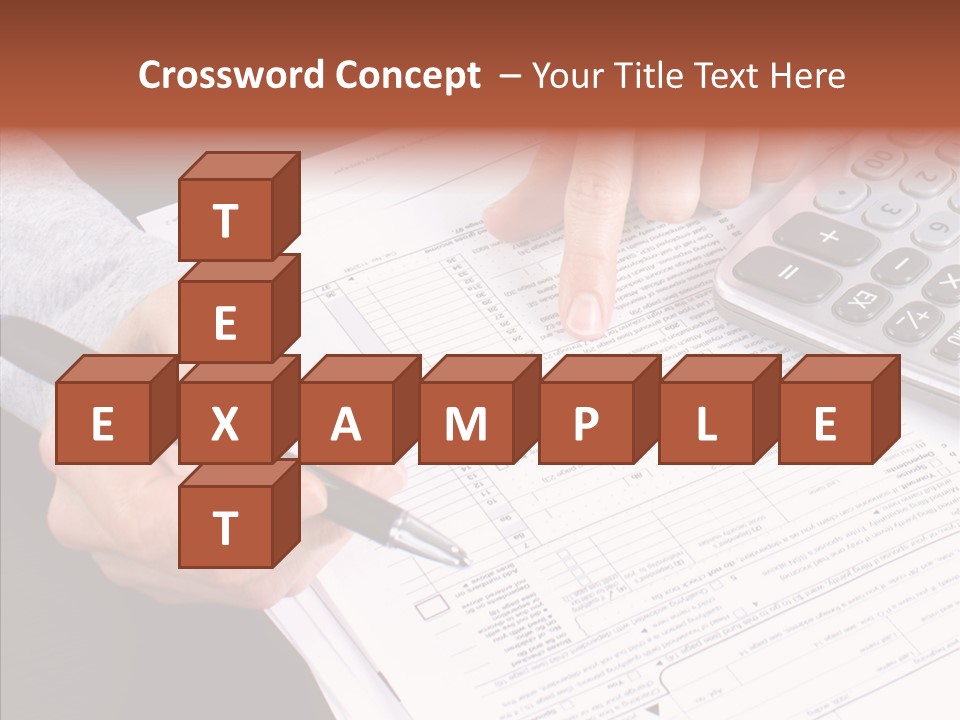 Touching Care Close Up PowerPoint Template