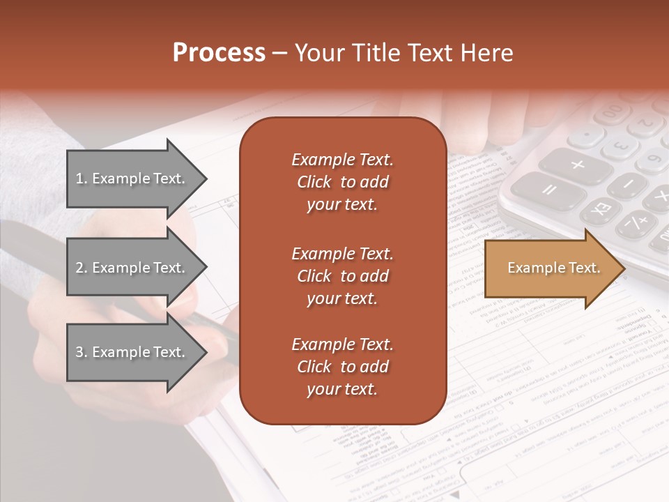 Touching Care Close Up PowerPoint Template