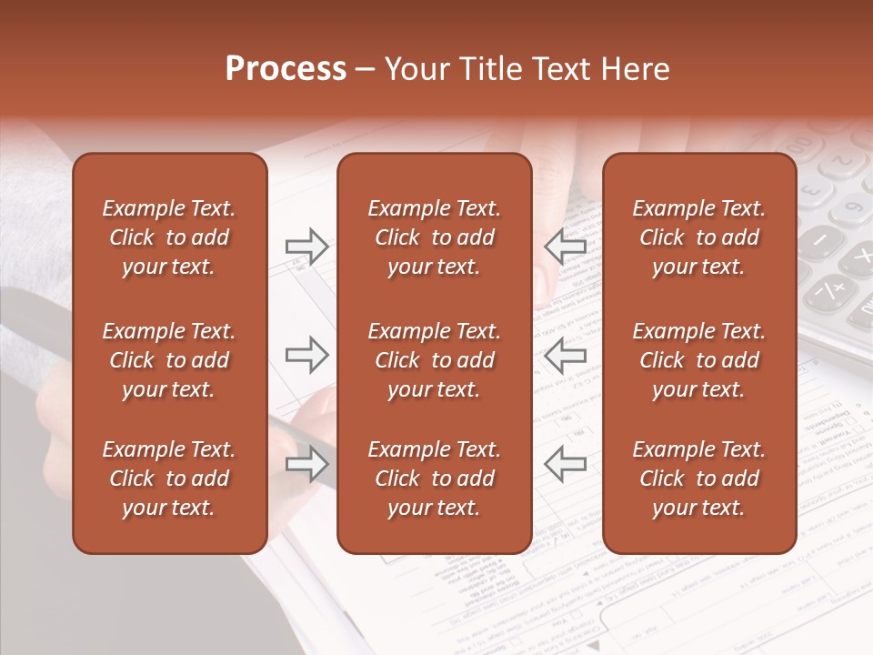 Touching Care Close Up PowerPoint Template