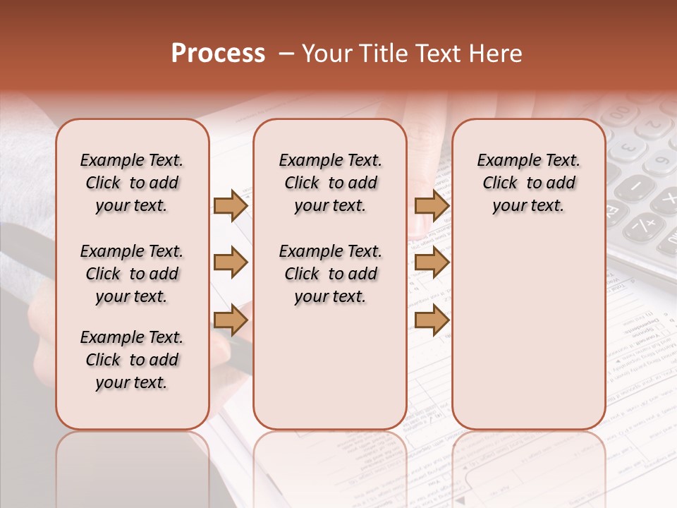 Touching Care Close Up PowerPoint Template