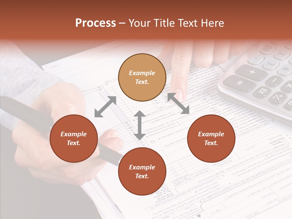 Touching Care Close Up PowerPoint Template