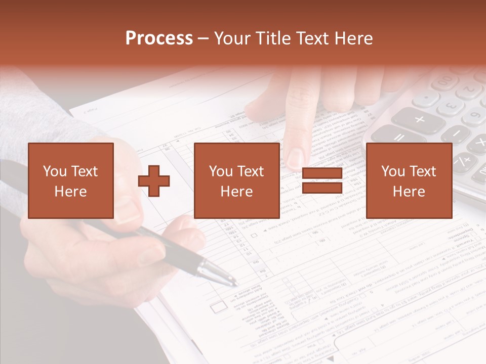 Touching Care Close Up PowerPoint Template