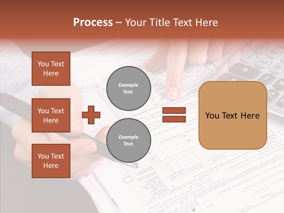 Touching Care Close Up PowerPoint Template