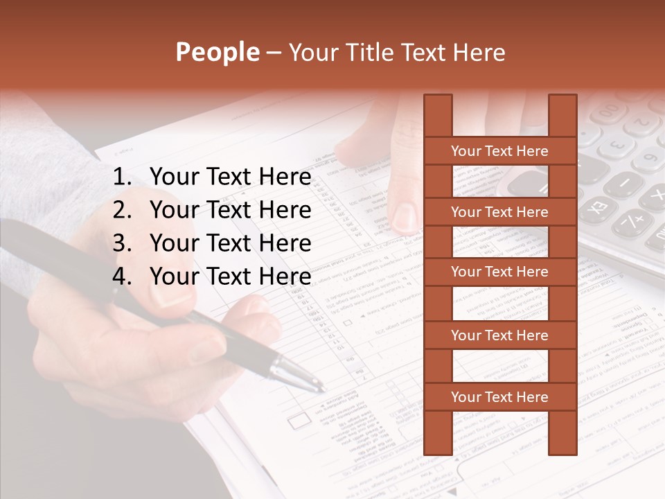 Touching Care Close Up PowerPoint Template