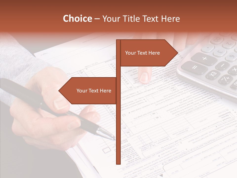 Touching Care Close Up PowerPoint Template