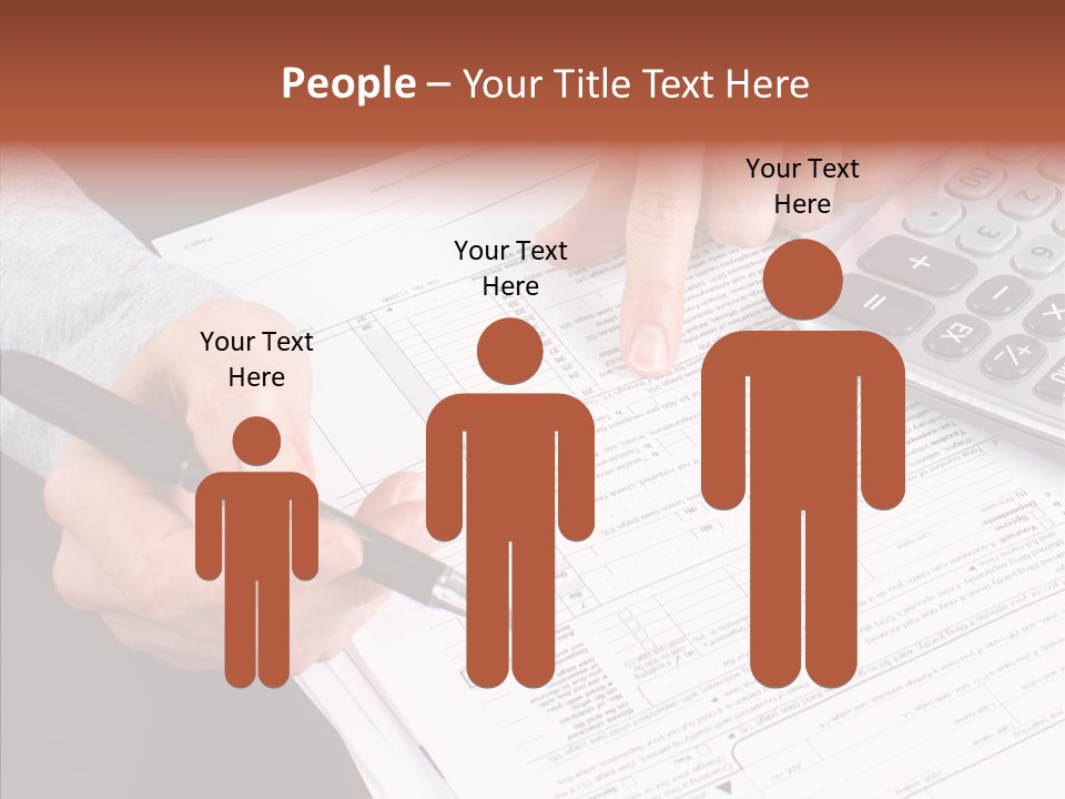 Touching Care Close Up PowerPoint Template