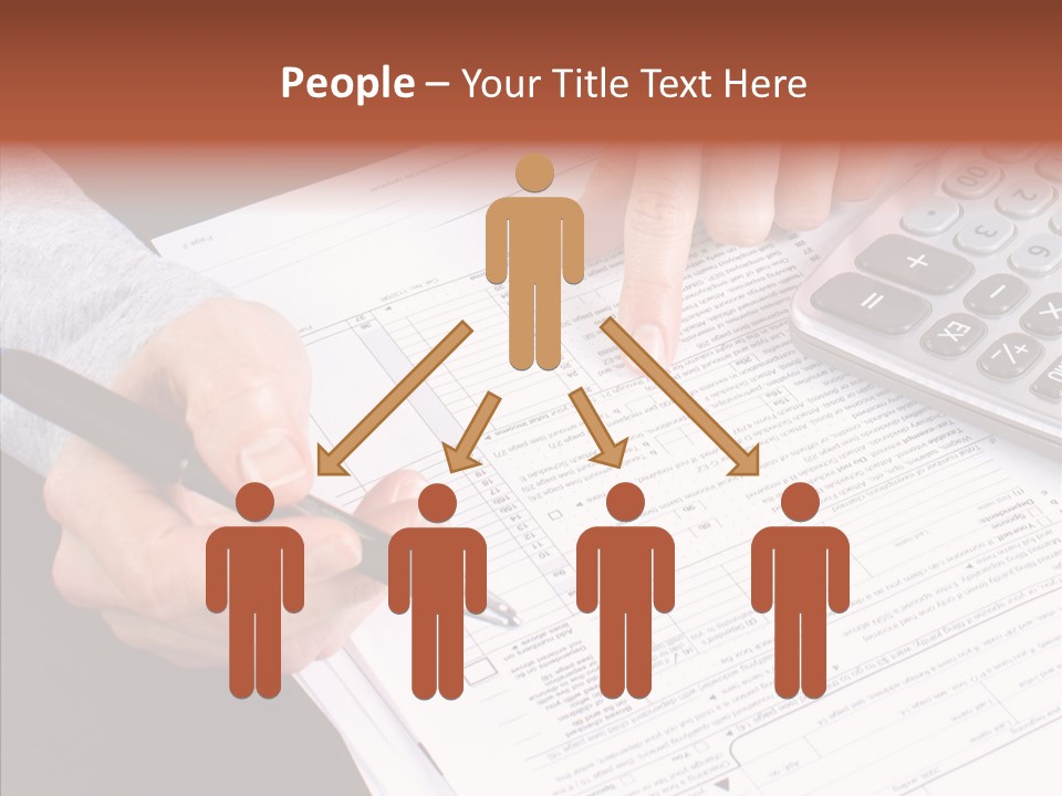 Touching Care Close Up PowerPoint Template