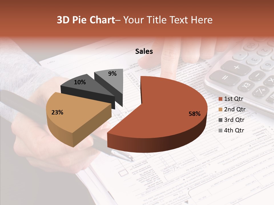 Touching Care Close Up PowerPoint Template