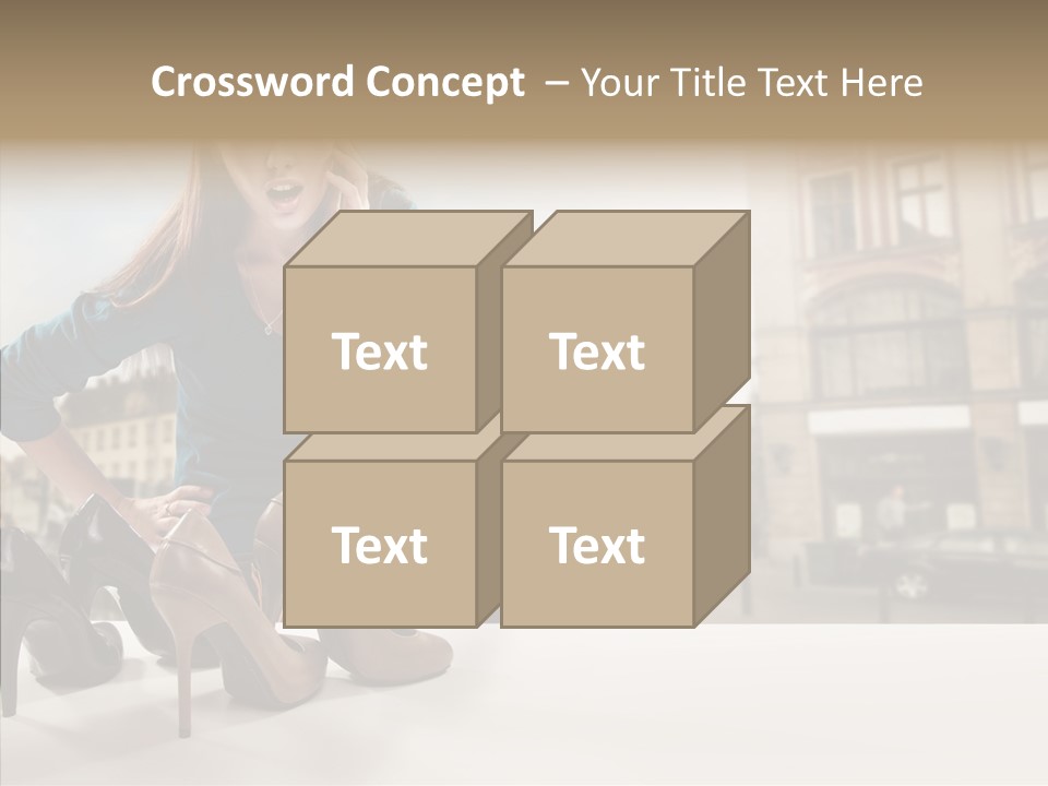 Adult Finger Assist PowerPoint Template
