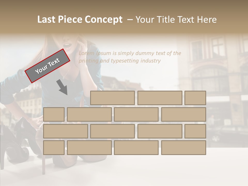 Adult Finger Assist PowerPoint Template