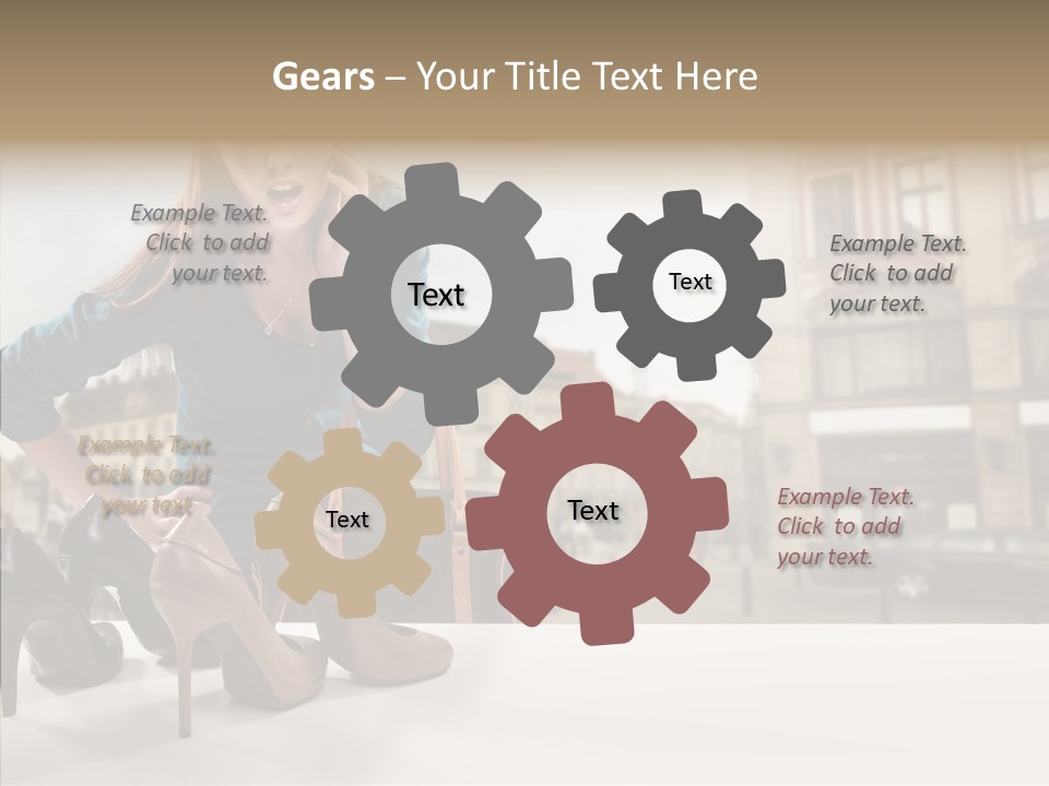 Adult Finger Assist PowerPoint Template