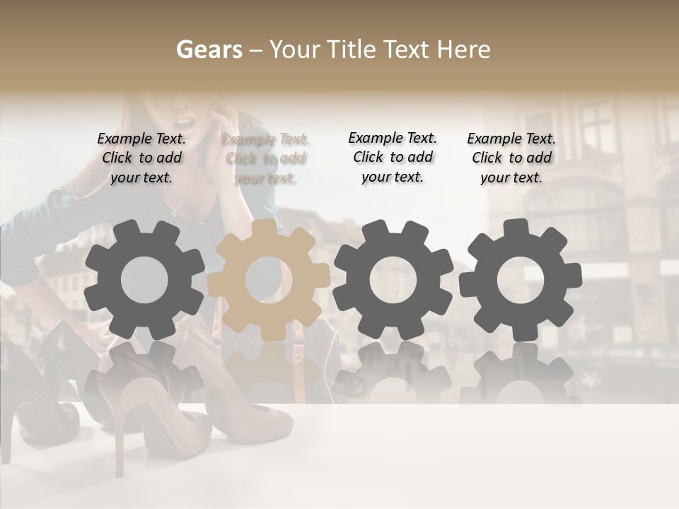 Adult Finger Assist PowerPoint Template