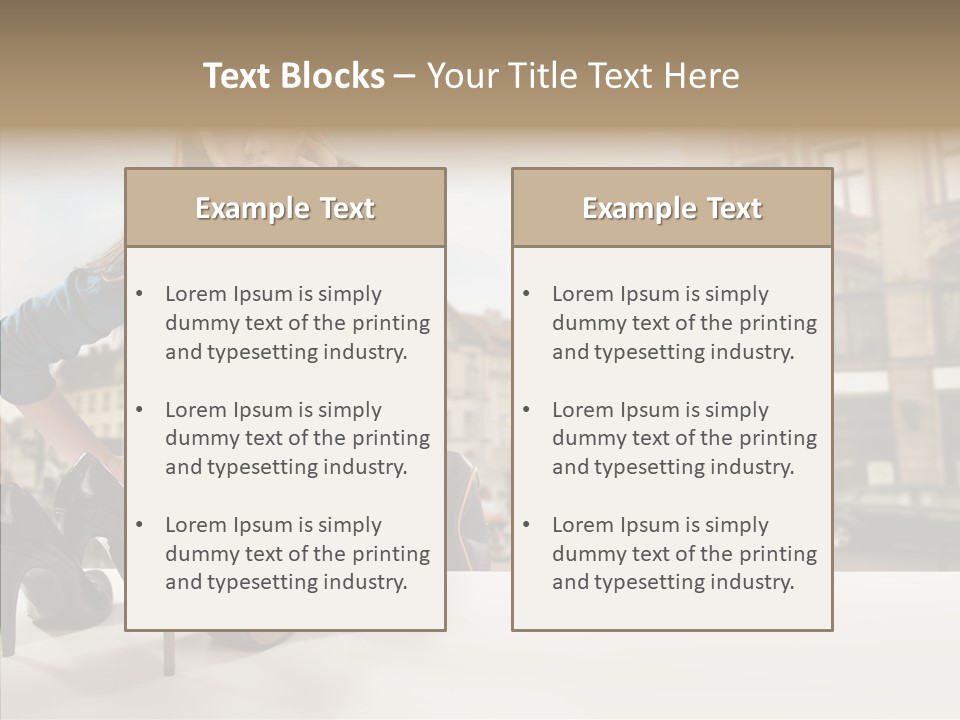 Adult Finger Assist PowerPoint Template