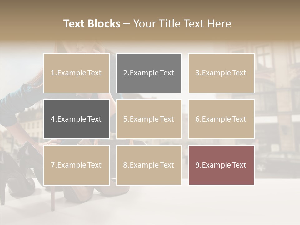 Adult Finger Assist PowerPoint Template