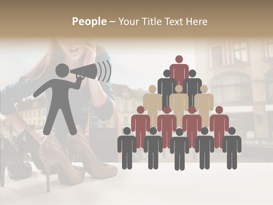 Adult Finger Assist PowerPoint Template