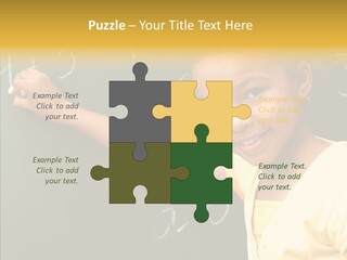 Young Caregiver Close Up PowerPoint Template