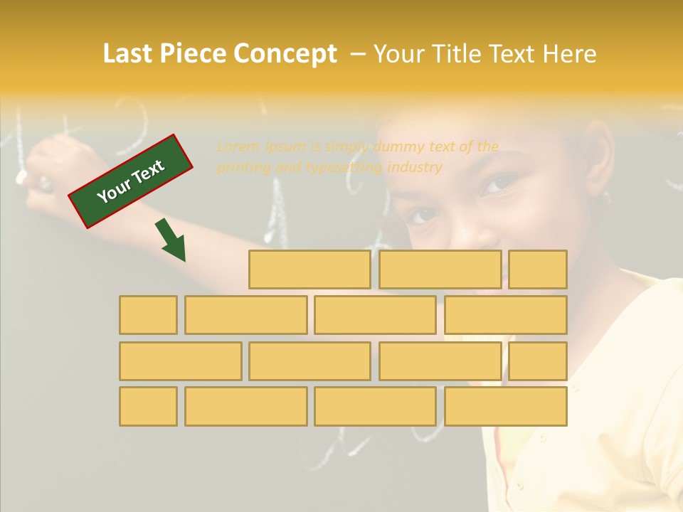 Young Caregiver Close Up PowerPoint Template