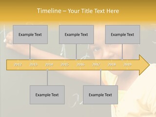 Young Caregiver Close Up PowerPoint Template