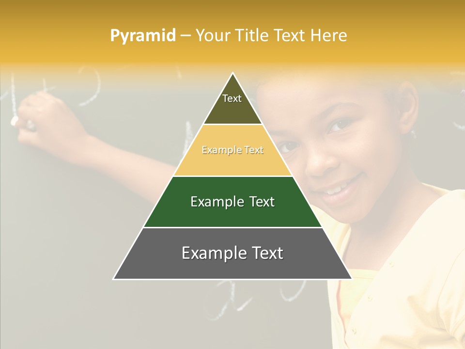 Young Caregiver Close Up PowerPoint Template