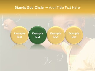 Young Caregiver Close Up PowerPoint Template