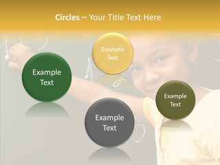Young Caregiver Close Up PowerPoint Template
