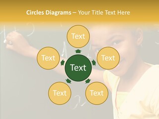 Young Caregiver Close Up PowerPoint Template