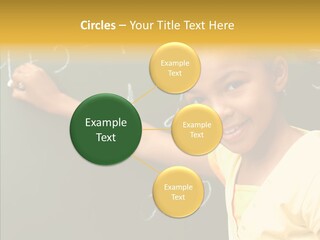 Young Caregiver Close Up PowerPoint Template