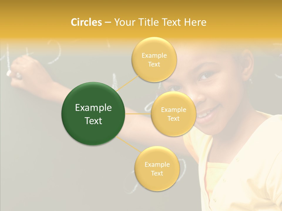 Young Caregiver Close Up PowerPoint Template