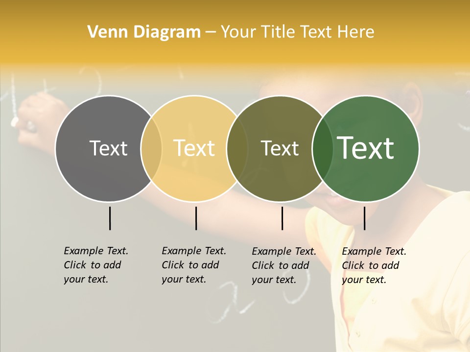 Young Caregiver Close Up PowerPoint Template