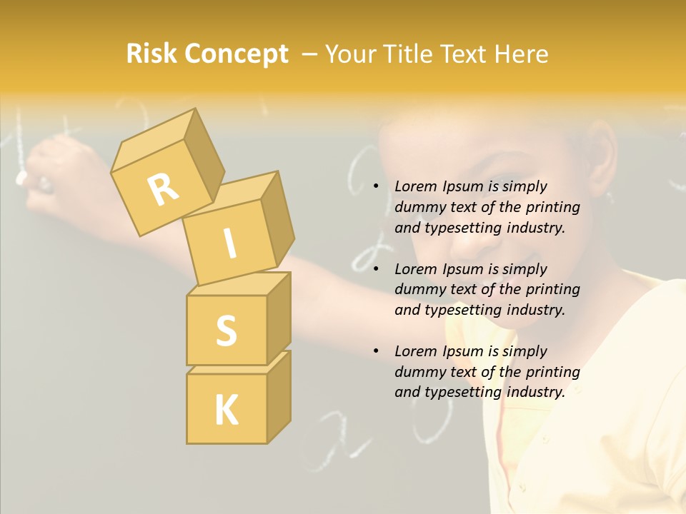 Young Caregiver Close Up PowerPoint Template