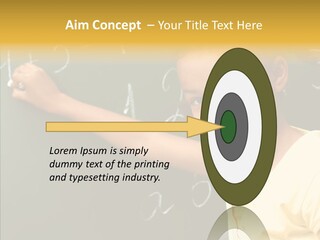 Young Caregiver Close Up PowerPoint Template